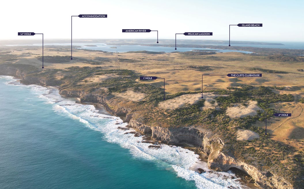 Picture of a proposed golf course on Kanagaroo Island